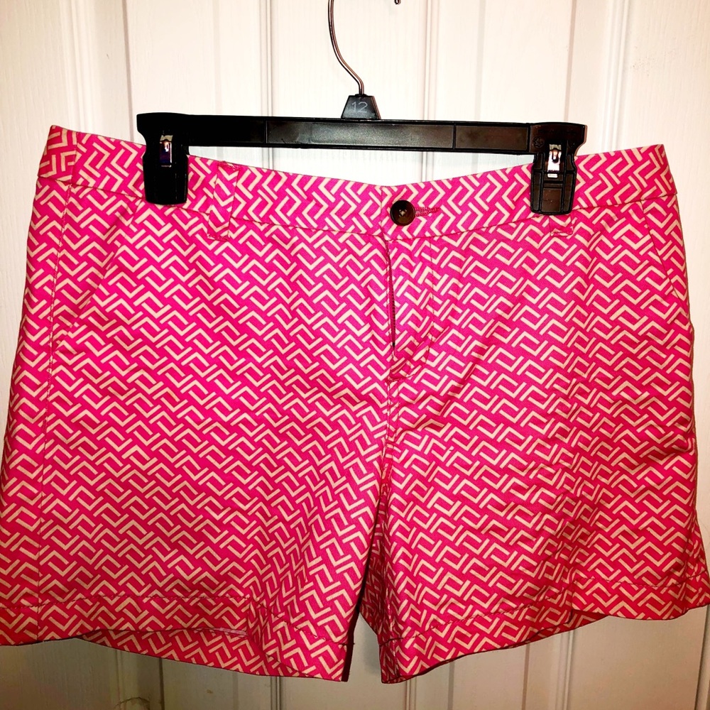 Merona Pink and White shorts. NEW w/o tags.